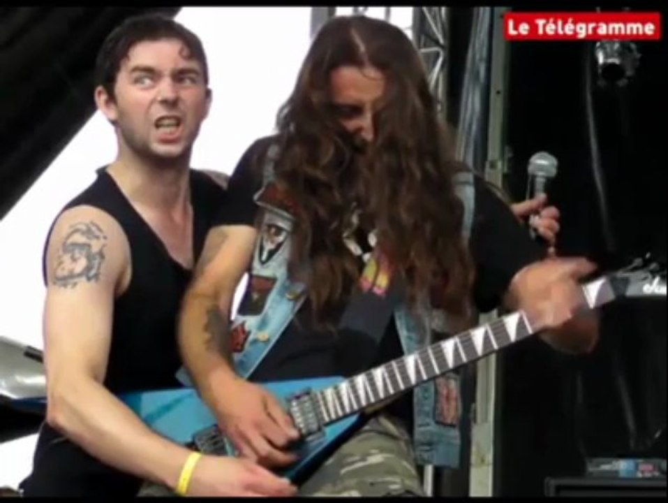 Séné (56). One Evil fait son sillon au Motocultor festival