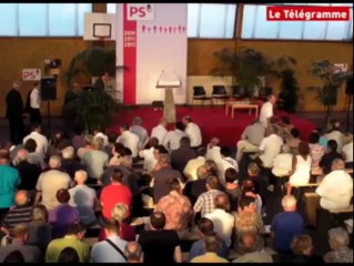 Lorient (56). François Hollande : "Trop tôt pour être candidat"
