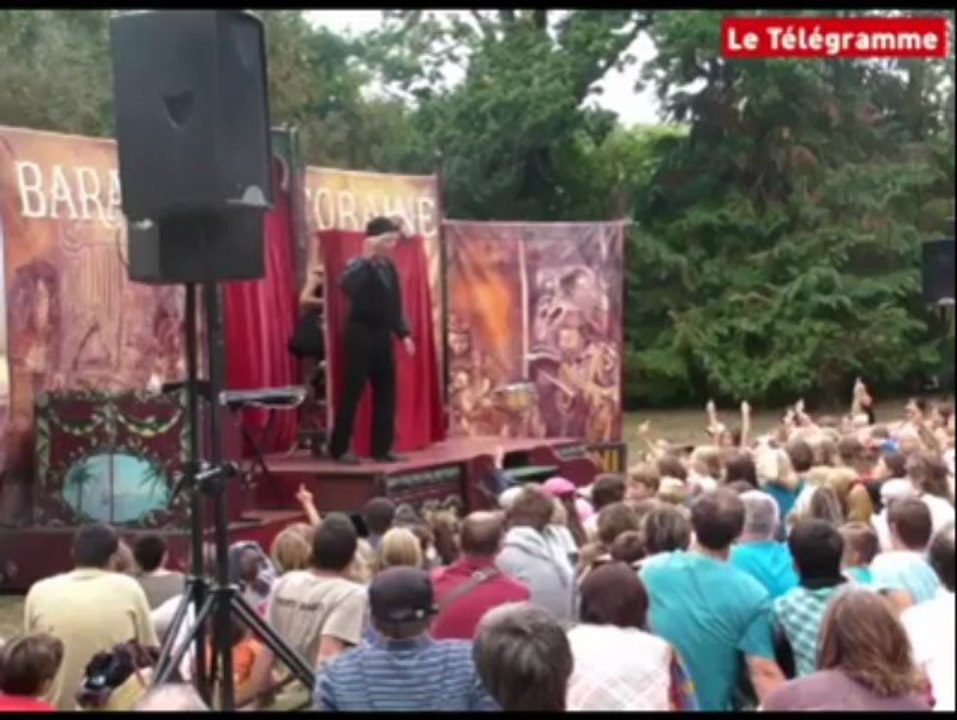 Pays de Quimperlé (29). Petite marée humaine au festival des rias