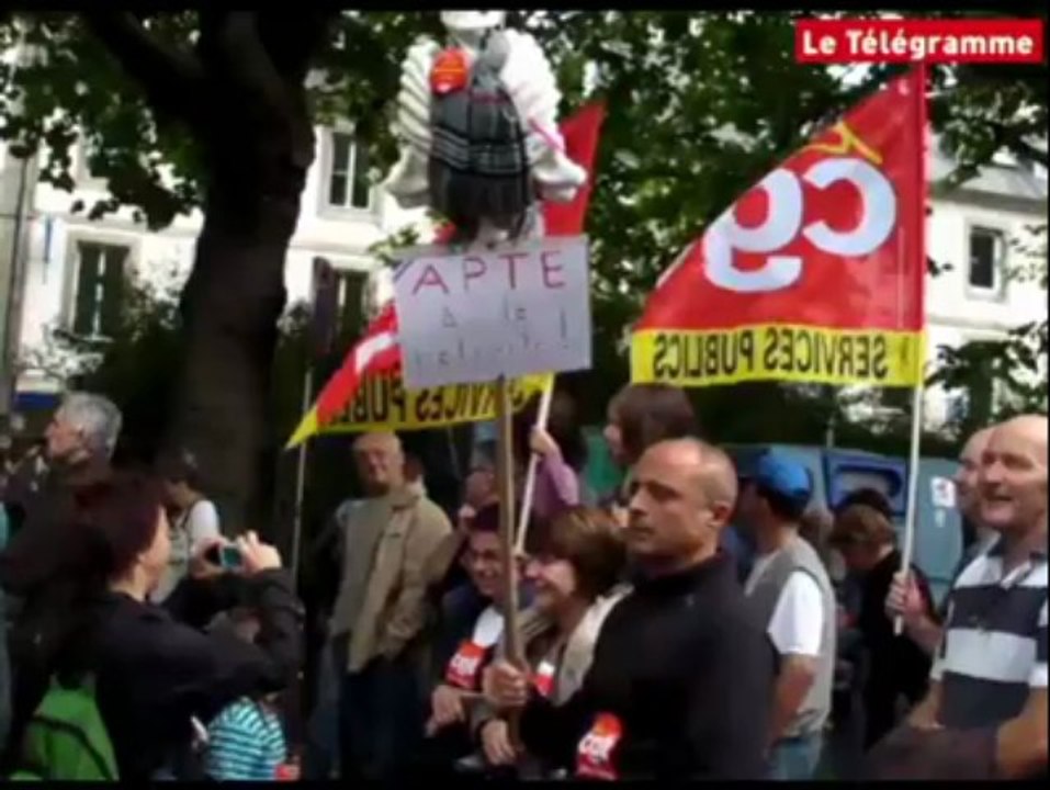 Défense des retraites. Forte mobilisation dans les Côtes-d'Armor