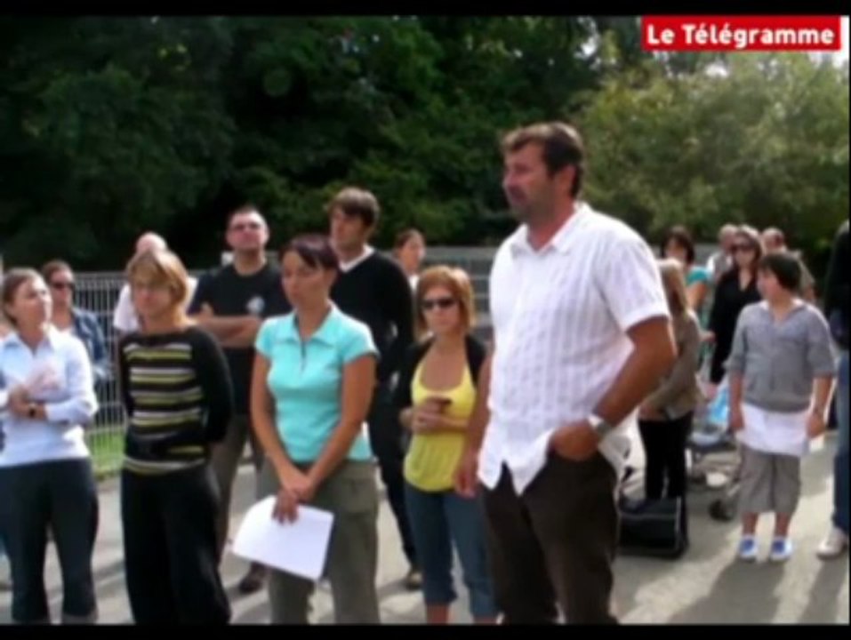 Brech (56). La colère des parents d'élèves du Pont-Douar