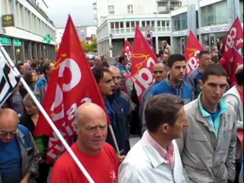 Lorient (56). Beaucoup de manifestants contre la réforme des retraites