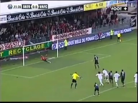 Brest - Valenciennes : 1-0. Penallty à retirer et arrêté par Elana