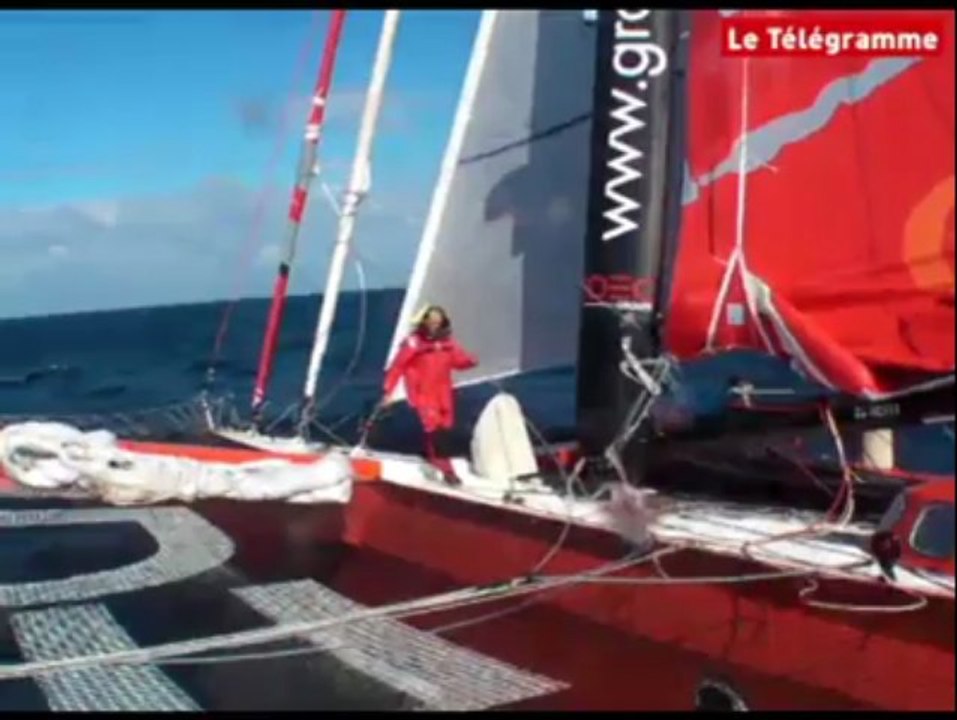 Route du Rhum. Joyon veut gagner