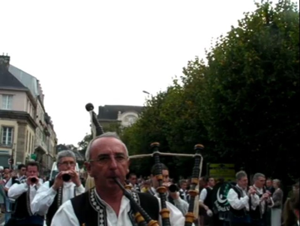Le bagad de Morlaix (29 fête son anniversaire