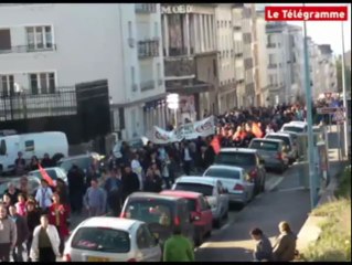 Brest (29). Près de 20.000 manifestants