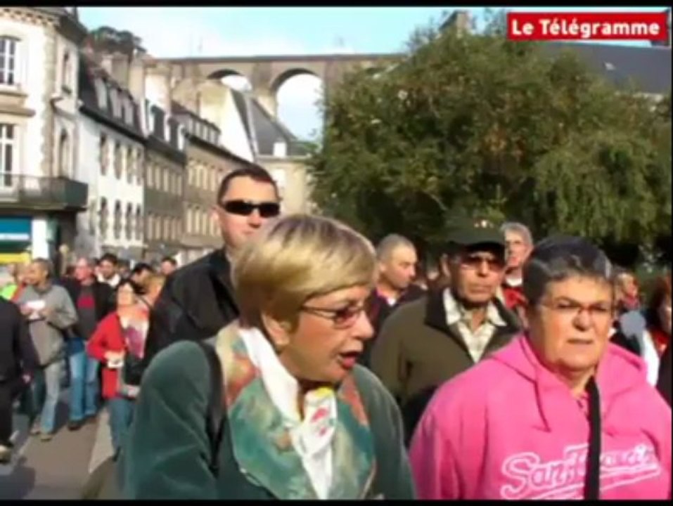 Morlaix (29). 7.000 manifestants dans les rues