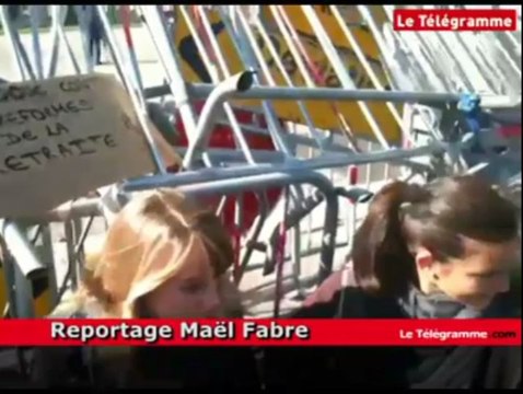 Vannes (56). Le lycée Lesage bloqué ce matin