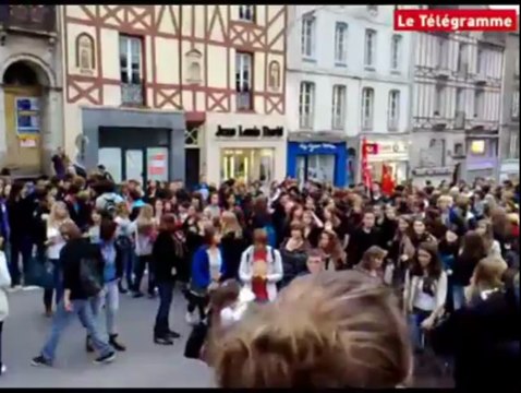 Vannes (56). Réforme des retraites : trois lycées bloqués et 1.000 élèves dans la rue