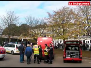 Quimperlé (29). Des collégiens évacués
