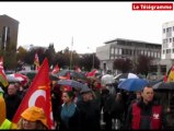 Vannes (56). Autour de 2000 manifestants contre la réforme des retraites