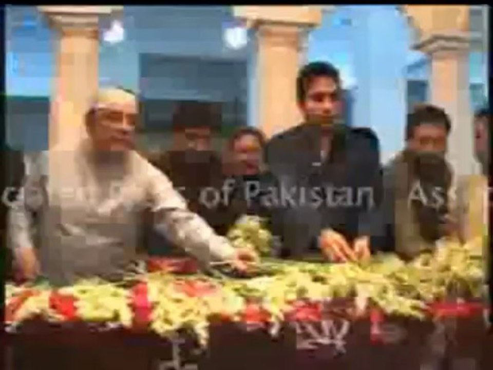bilawal bhutto zardari in ghari khud baksh april 2012