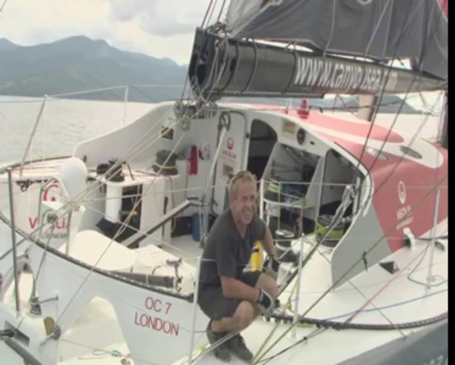 Bord à bord avec Roland Jourdain (Veolia environnement)