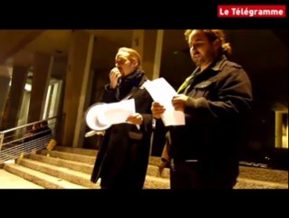 Brest (29). Une manif au slogan, "On veut rien, et on l'aura !"