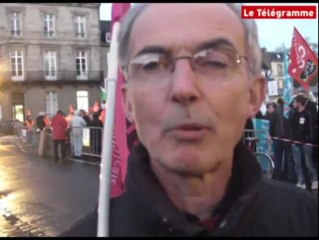 Saint-Brieuc (22). Retraite : l'intersyndicale se mure dans l'action symbolique