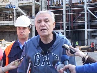 Spaskovski: Topionica će biti gotova naredne godine, 22. oktobar 2013.