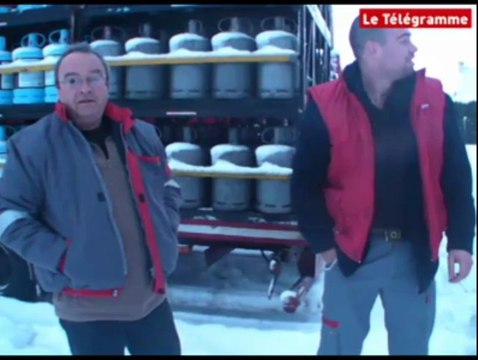 Morlaix (29). Des routiers bloqués témoignent