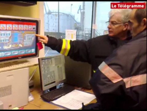 Lorient (56). Scénario catastrophe au dépôt pétrolier
