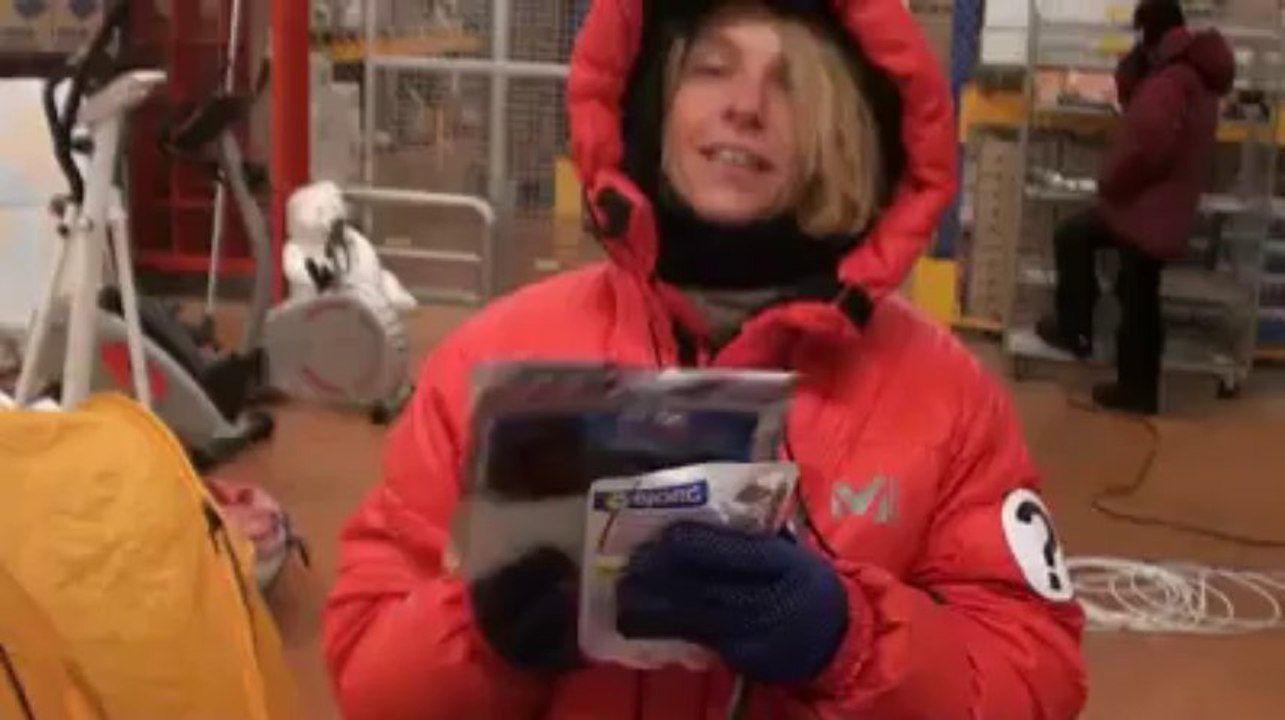 Pôle Nord 2012. Peggy Bouchet, plus frais que nature