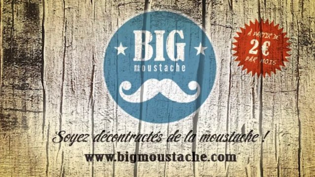 Big Moustache - 40% d'économies - Comparez l'achat de vos lames de rasoir!