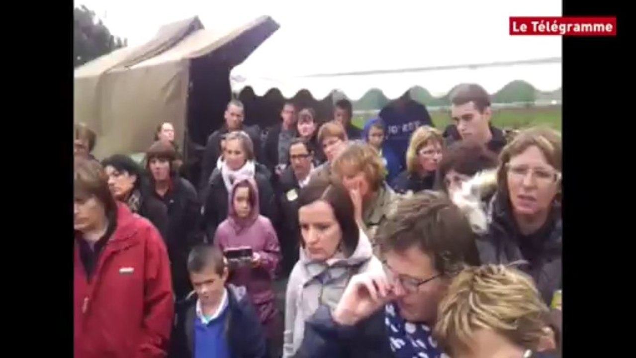 Saint-Martin-des-Champs (29). Gad : des salariés finistériens partent en renfort à Josselin (56)