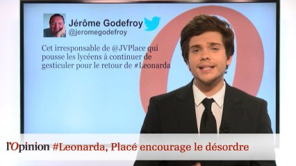 #tweetclash : #Leonarda, Placé encourage le désordre