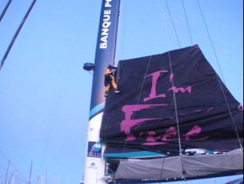 Trophée Jules-Verne. Bidégorry quitte Brest