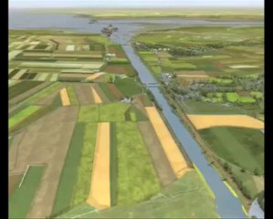 Mont-Saint-Michel. Un survol aérien virtuel de la zone en 2025