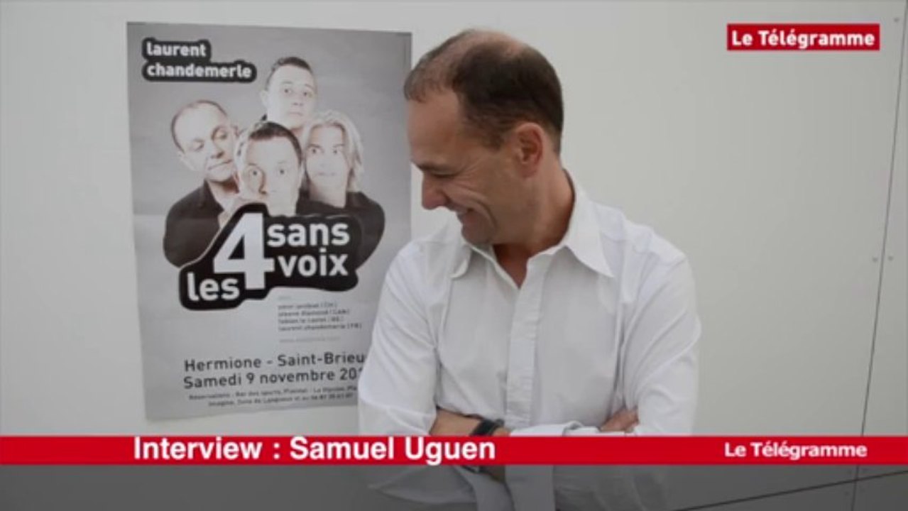 Saint-Brieuc. L'imitateur Chandemerle présente les "4 sans voix"