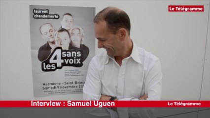 Saint-Brieuc. L'imitateur Chandemerle présente les "4 sans voix"