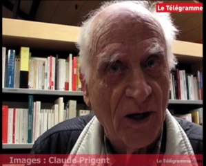 Morlaix. Rencontre avec Michel Serres à la librairie Dialogues