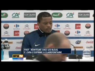Equipe de France. Evra veut "être une solution, pas un problème"