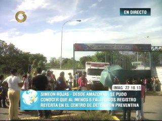 6 fallecidos y 2 heridos deja reyerta en cárcel de Amazonas