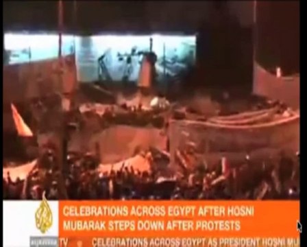 Egypte. Départ de Moubarak : les images de liesse place Tahrir