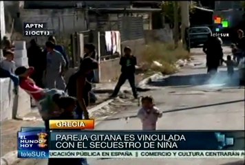 Pareja de gitanos es vinculada con secuestro de niña en Grecia