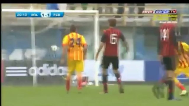 AC Milan U19 - Barcelona U19 2:6 UEFA Youth League (All Goals) (22.10.2013)