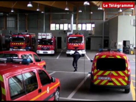 Quimperlé (29). Formations, interventions chez les pompiers