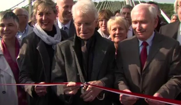 Argol (29). Inauguration du pont de Térénez