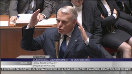 Jean-Marc Ayrault répond à Christian Jacob : "je recevrai la confiance" lors du vote du budget