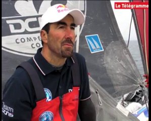 Douarnenez. "Runs" en baie avec Thiercelin et Alphand