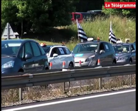Vannes. Taxis : barrage et revendications