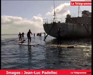 Lanvéoc (29). Les stars de la poudreuse en stage sur l'eau