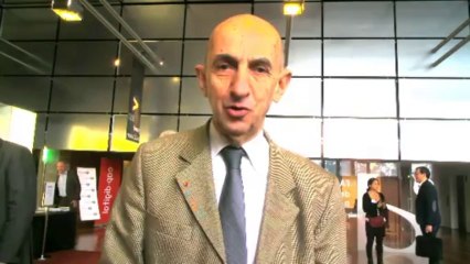 Louis Gallois Commissaire Général à l'investissement en direct des Rencontres Cap Digital "La R&D fait son Show"