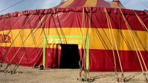 5 semaines de montage pour le cirque Pinder sur la pelouse de reuilly à Paris #2