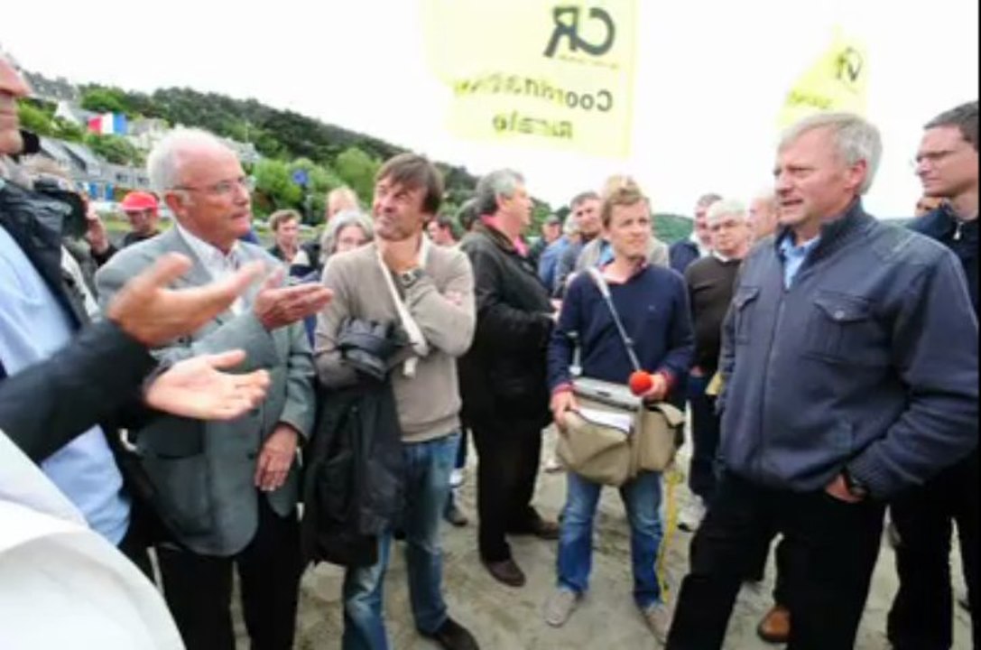 Nicolas Hulot dans les Côtes d'Armor