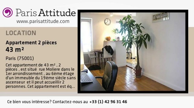 Appartement 1 Chambre à louer - Palais Royal, Paris - Ref. 5384