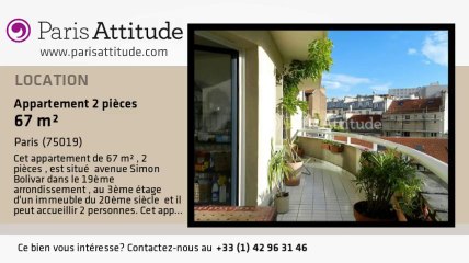Appartement 1 Chambre à louer - Buttes Chaumont, Paris - Ref. 4616