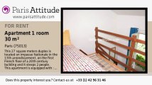 Alcove Studio Apartment for rent - Tolbiac, Paris - Ref. 537