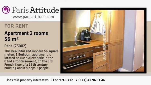 1 Bedroom Apartment for rent - Montorgueil, Paris - Ref. 4774