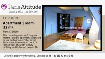 Studio Apartment for rent - Porte de Bagnolet, Paris - Ref. 4783